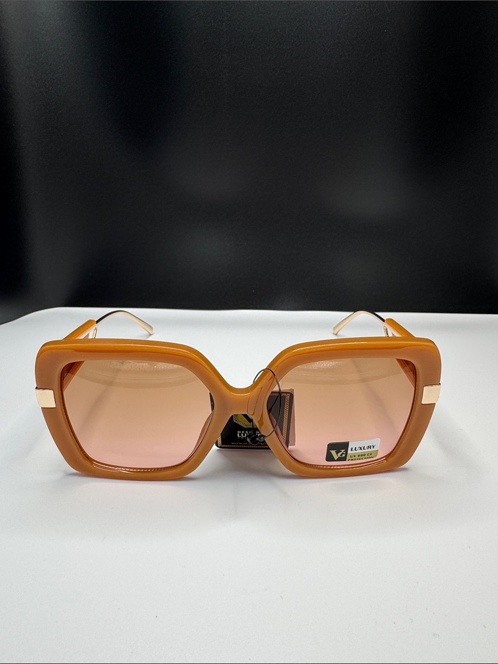 Oversized Square Women’s Sunglasses - Amber